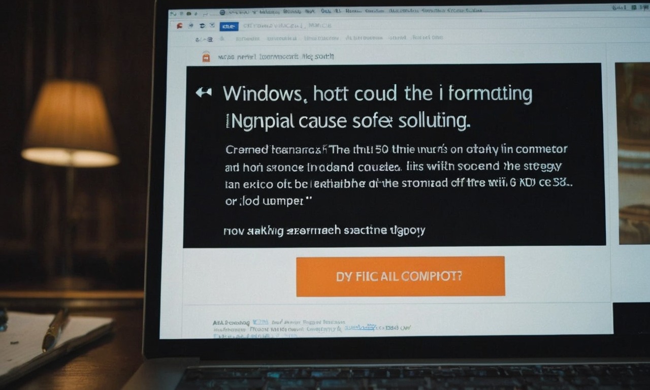 Windows nu a putut finaliza formatarea: Cauze și soluții